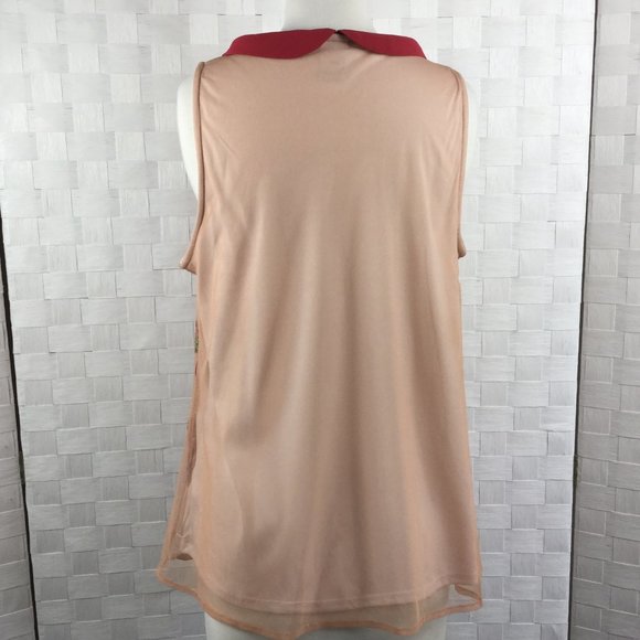 ❗️SOLD ❗️LC Conrad Snow White Apple Top, Size M - Picture 2 of 6